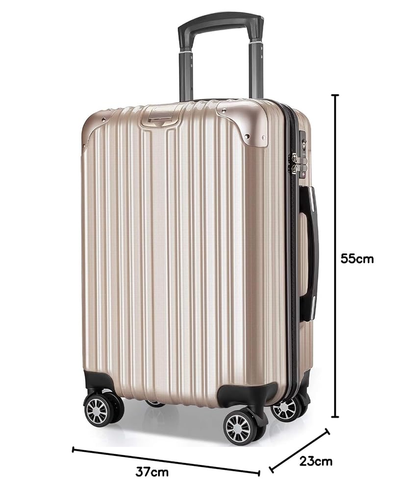 【2日間限定出品】 VARNIC キャリーバッグ キャリーケース  98L  金 2日間限定出品】 VARNIC キャリーバッグ キャリーケース 98L 金